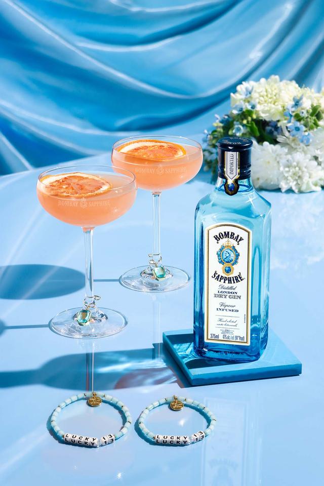 Bombay Sapphire French Blone Cocktail Bombay Sapphire French Blone Cocktail